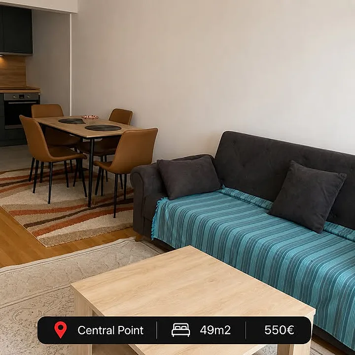 Jednosoban stan za izdavanje - Central Point, Podgorica